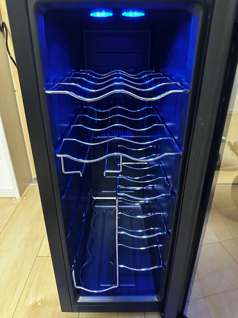 省エネ 静音式 12本収納 ワインセラー ワインクーラー WIE