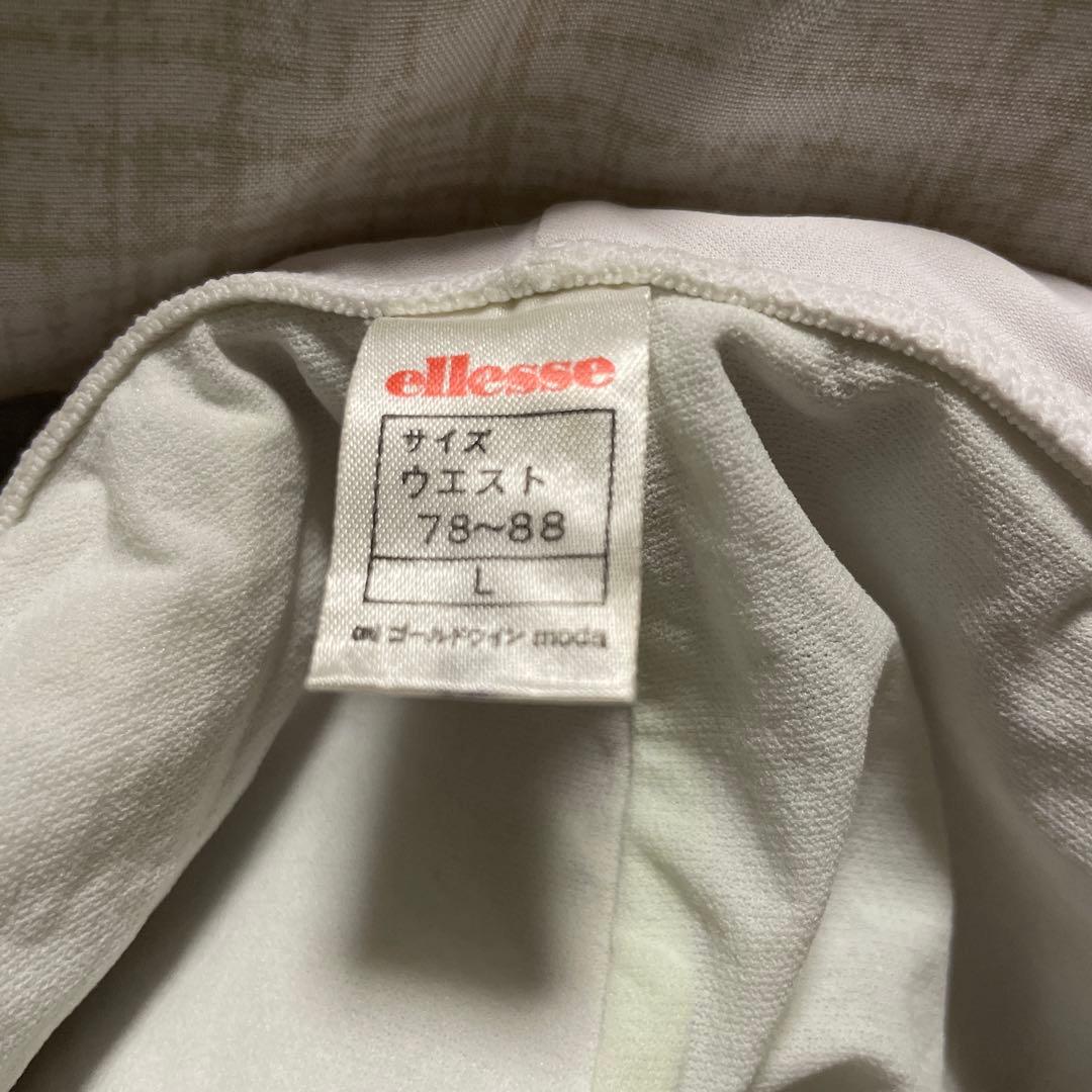 再！値下！ellesse swim 競パン水着 Lサイズ 白