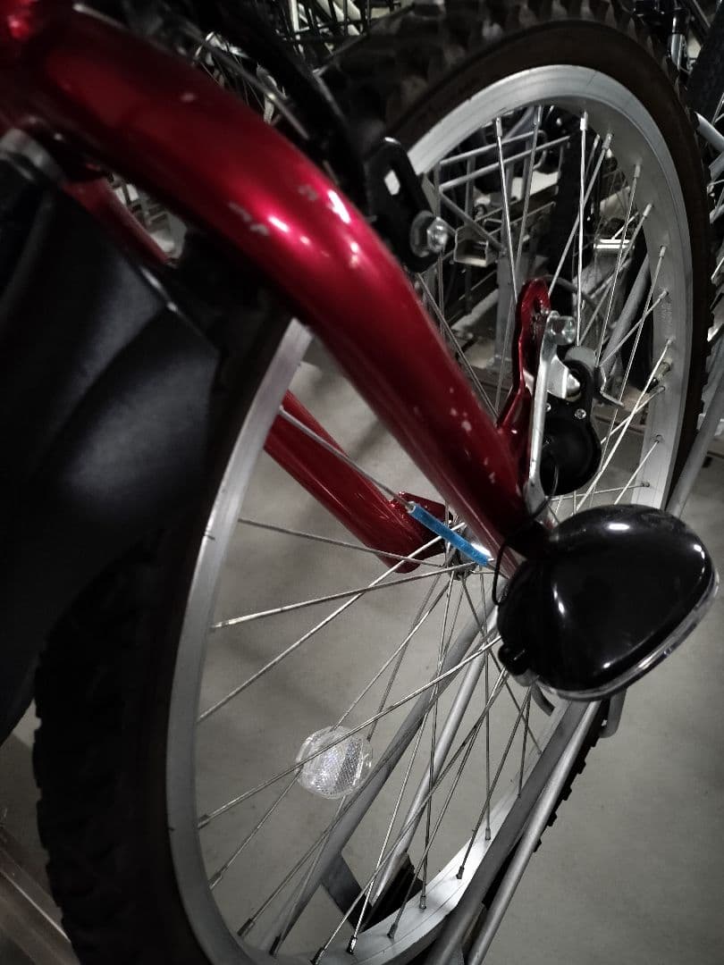 子供用　マウンテンバイク　24インチ　自転車　赤　キッズ　男の子　東京都　レッド