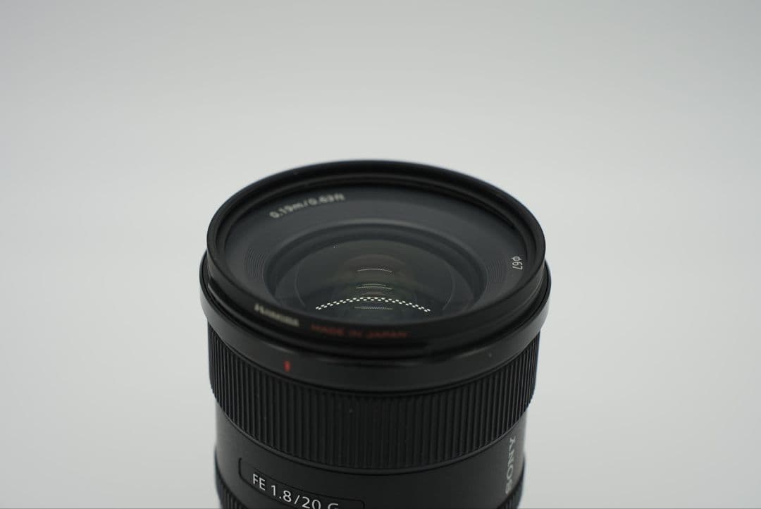 SEL20F18G 広角のソニー純正G神レンズ20mm F1.8G
