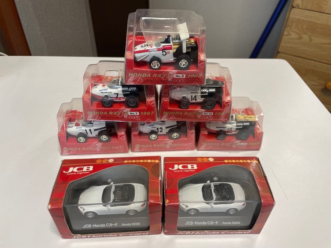 ホンダ F1チョロQ S2000ダイキャストミニカー 8台セット