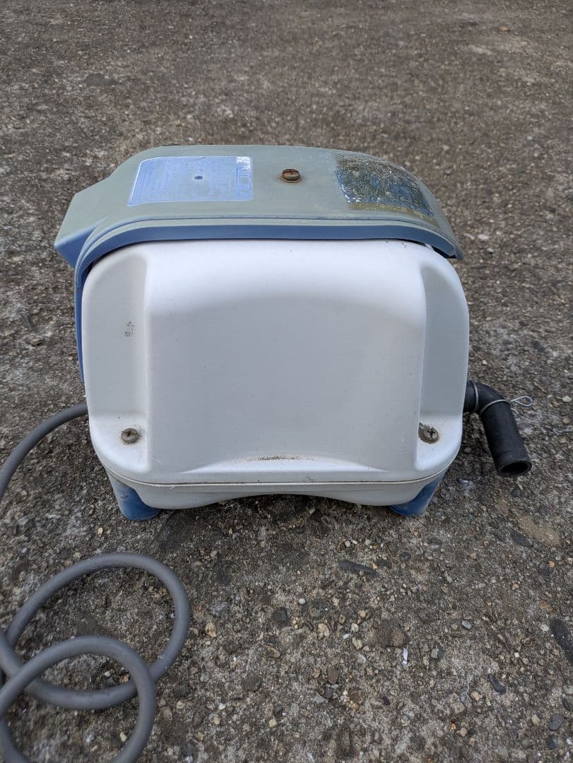 動作品　浄化槽 ブロワーFP-60N 吐出風量60L/min　タイマー付き