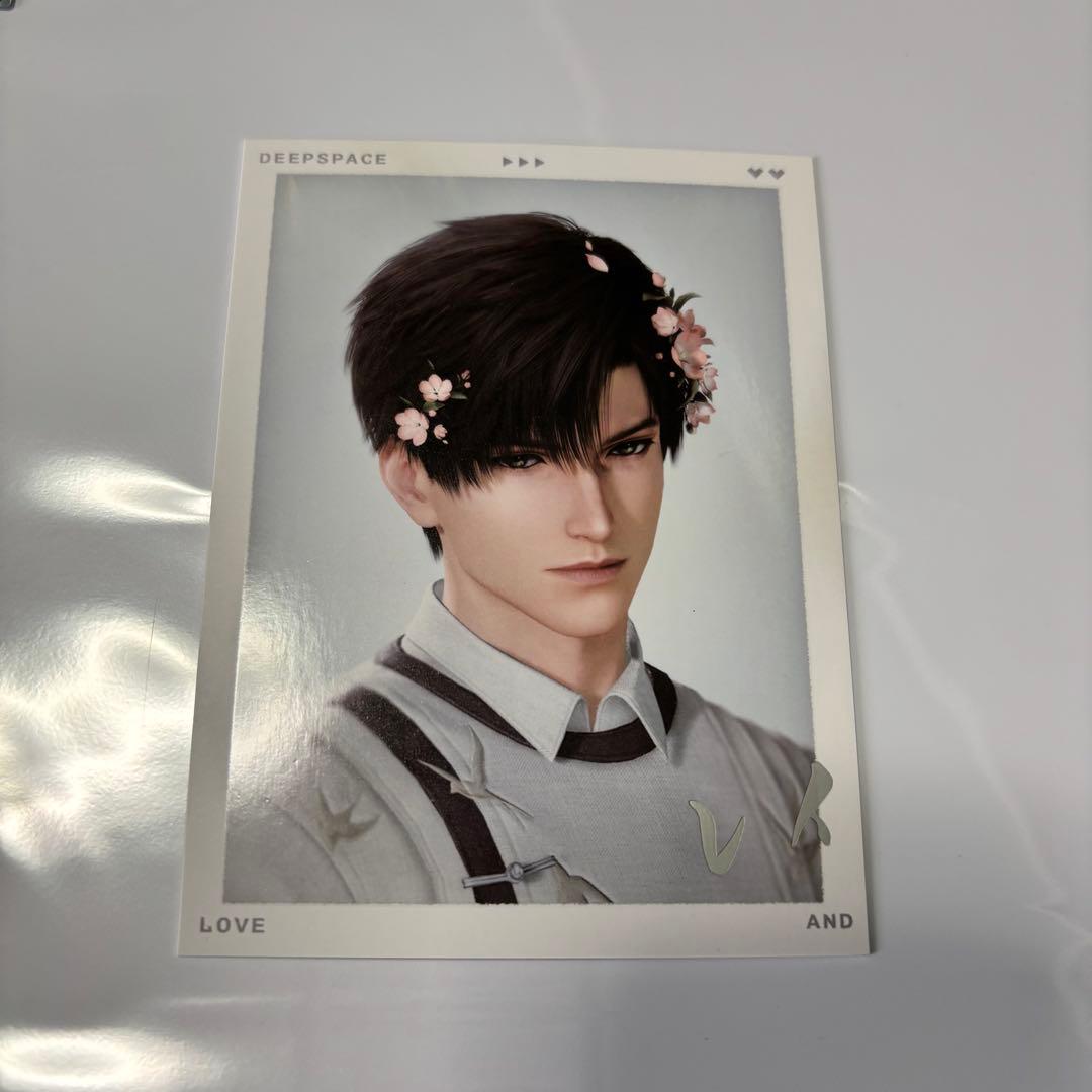 恋と深空 レイ 東京ゲームショウ TGS ノベルティ うちわ ポスター カード