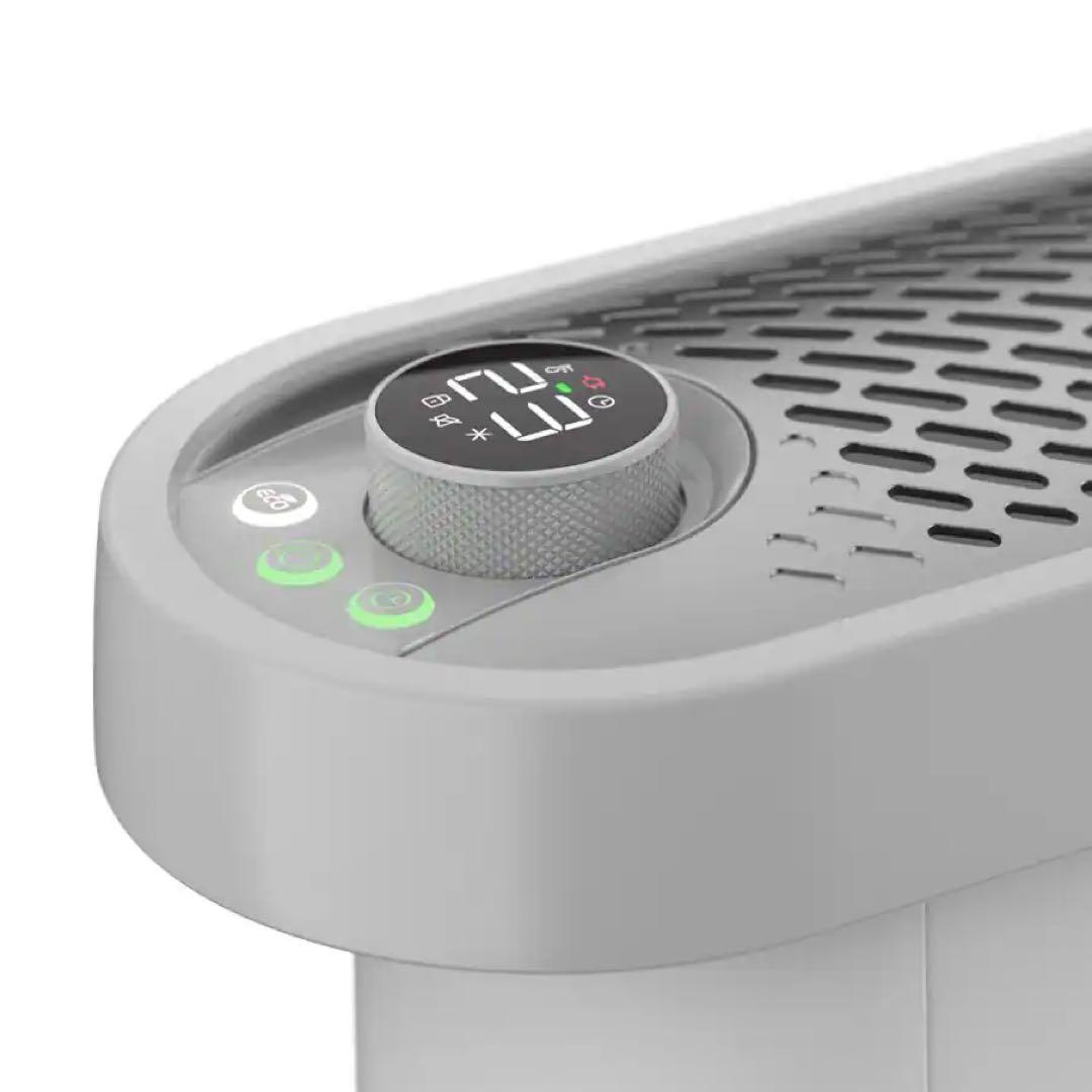 【ほぼ新品】De'Longhi オイルレスヒーター ソラーレ ピュアホワイト