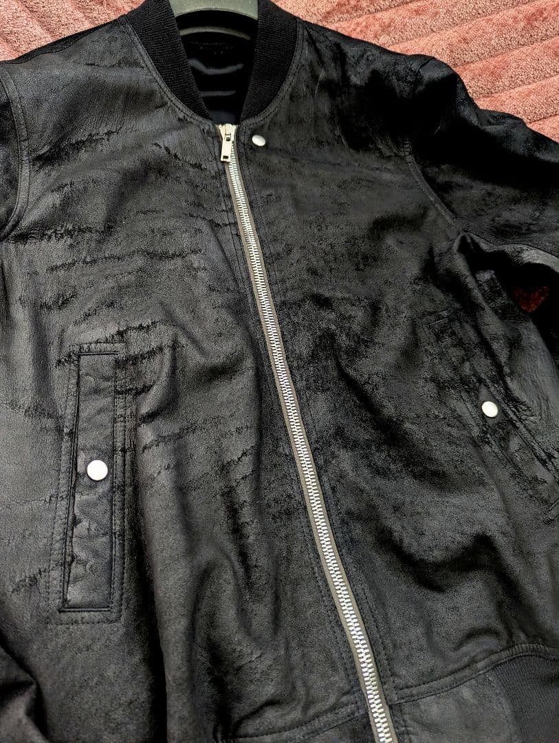 美品　FOGACHINE　リックオウエンス　ラムレザー　クラシック　フライト