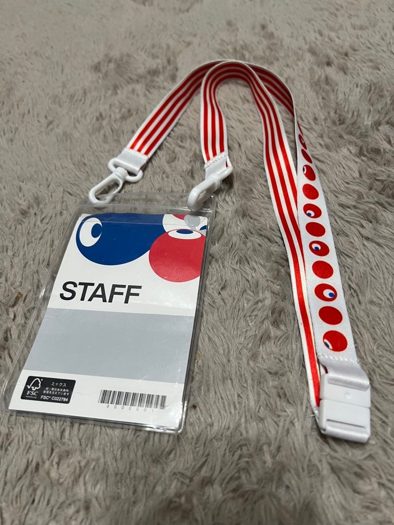 【非売品/激レア】 万博2025 STAF専用 ネックストラップ＆カードホルダー
