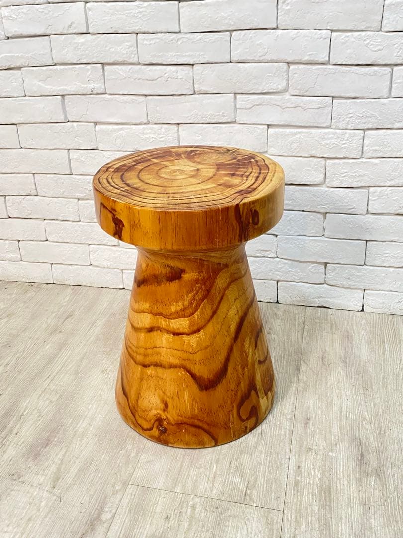 ⭐️【全国送料無料】 定価5万円　Virod スツール　サイド　テーブル　純木