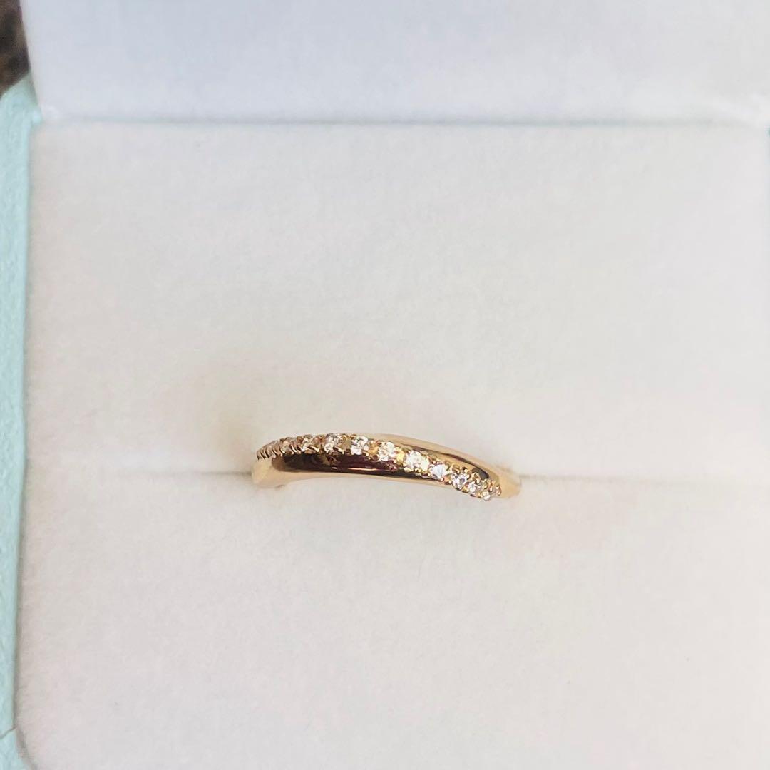 試着のみ✨ete ONLINE Limited ビジュー クレセントムーンリング