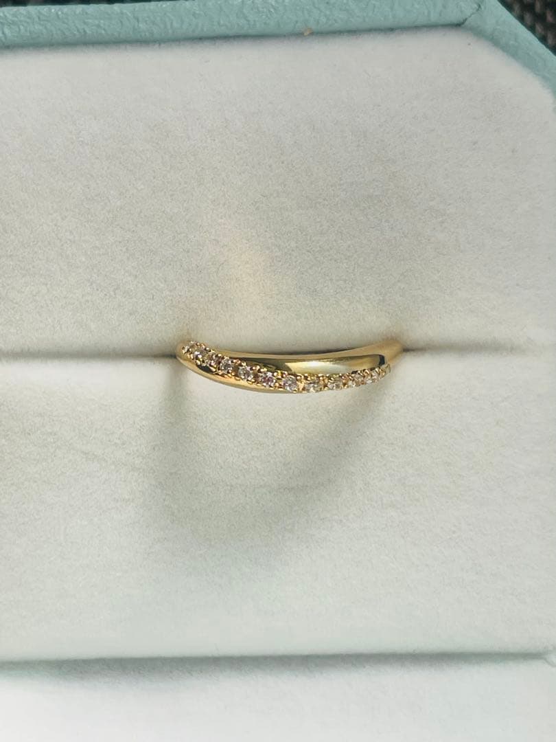 試着のみ✨ete ONLINE Limited ビジュー クレセントムーンリング