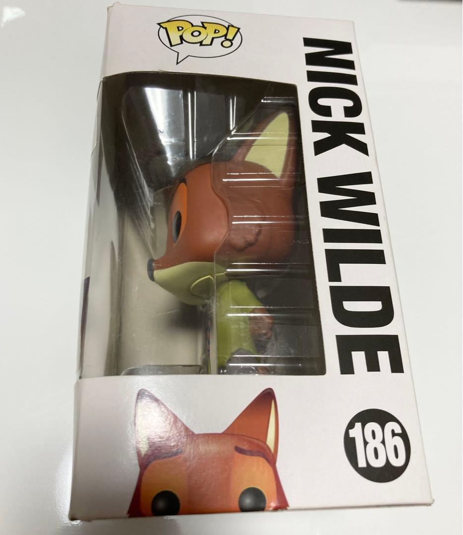レア ズートピア POP FUNKO フィギュア 186 ニック