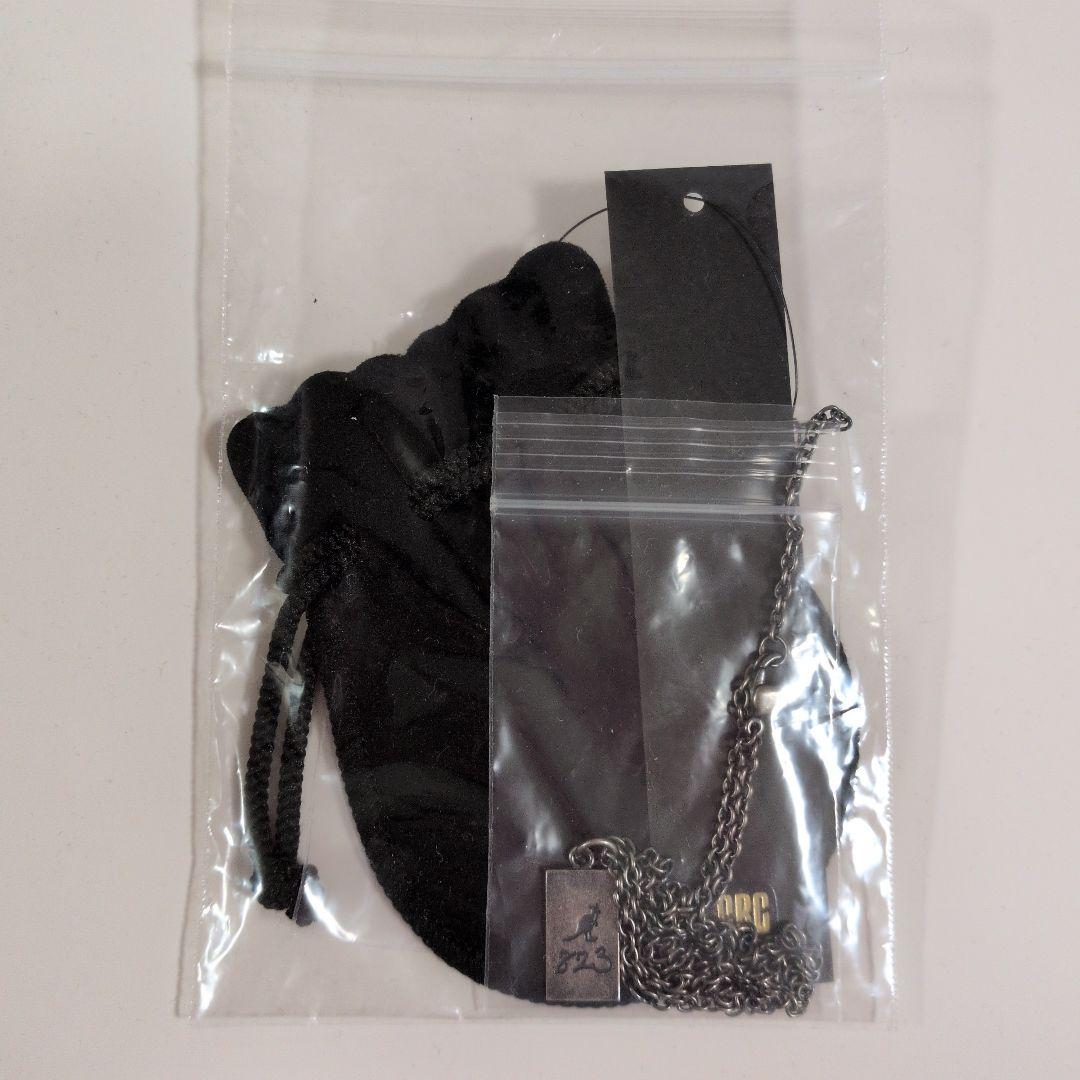 ☆新品未使用☆MAZZEL RANコラボKANGOL ネックレスA SILVER