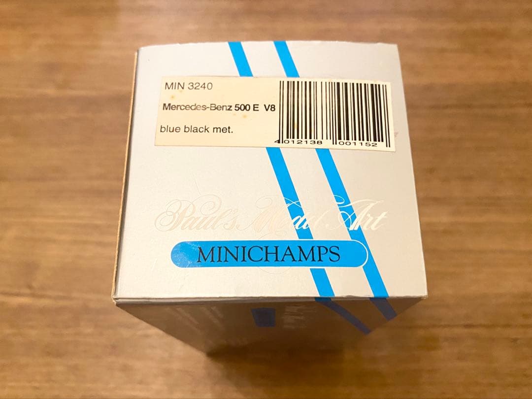 中古品 希少！1/43 ミニチャンプス メルセデスベンツ 500E ブラック