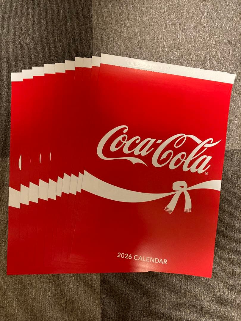 【非売品】 Coca-Cola 2026年壁掛けカレンダー レトロ 10セット