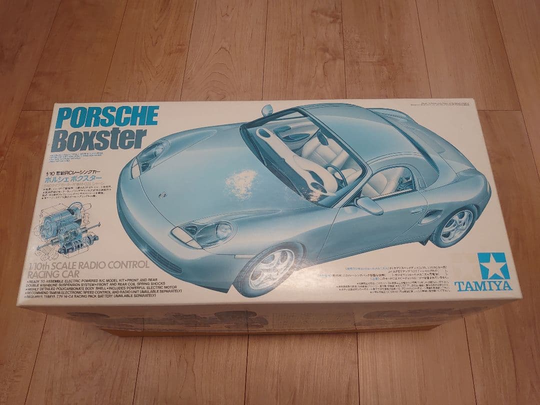 タミヤ　ポルシェ　ボクスター　1/10　 RCカー　M-02L 　未組立　田宮