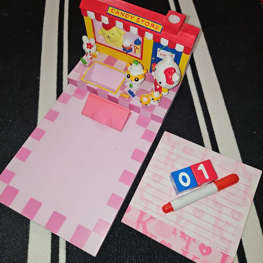 激レア SANRIO 万年カレンダー付き メモホルダー 非売品 ハローキティ