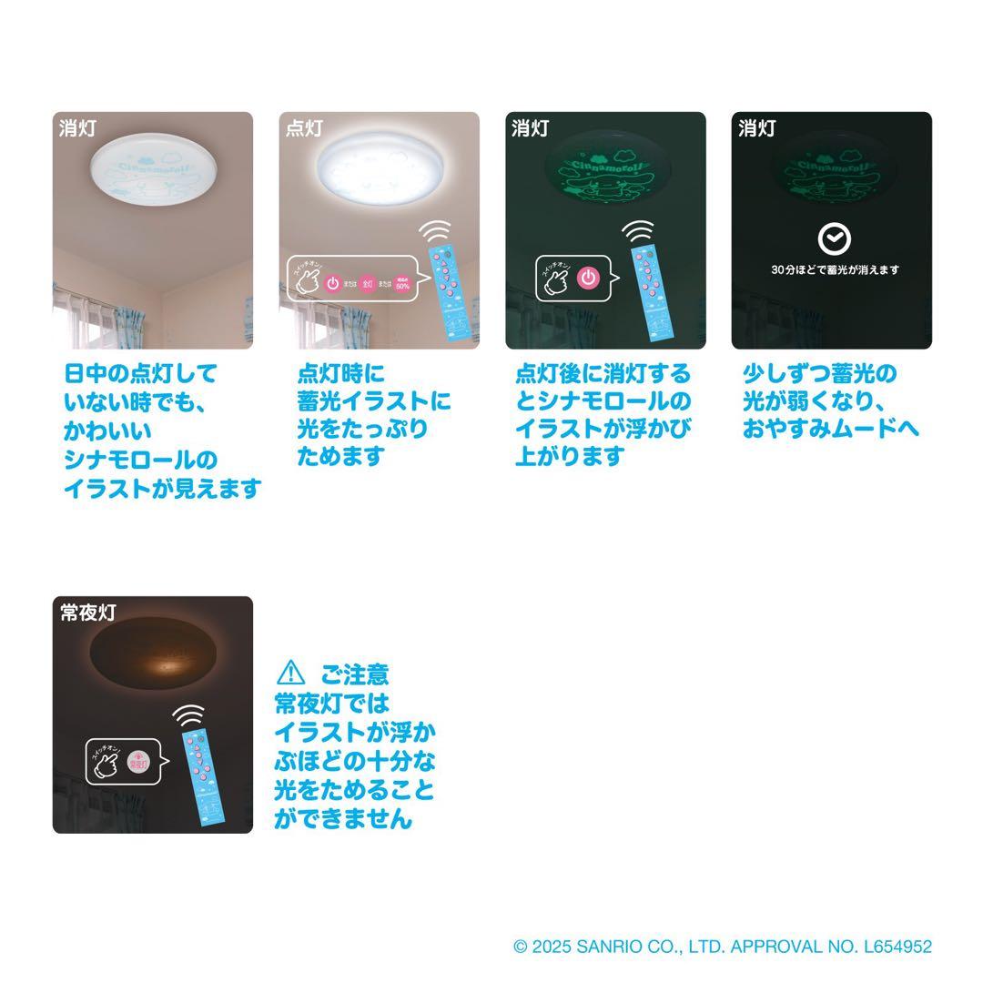 サンリオ　クロミ　LED シーリングライト　 新品未開封