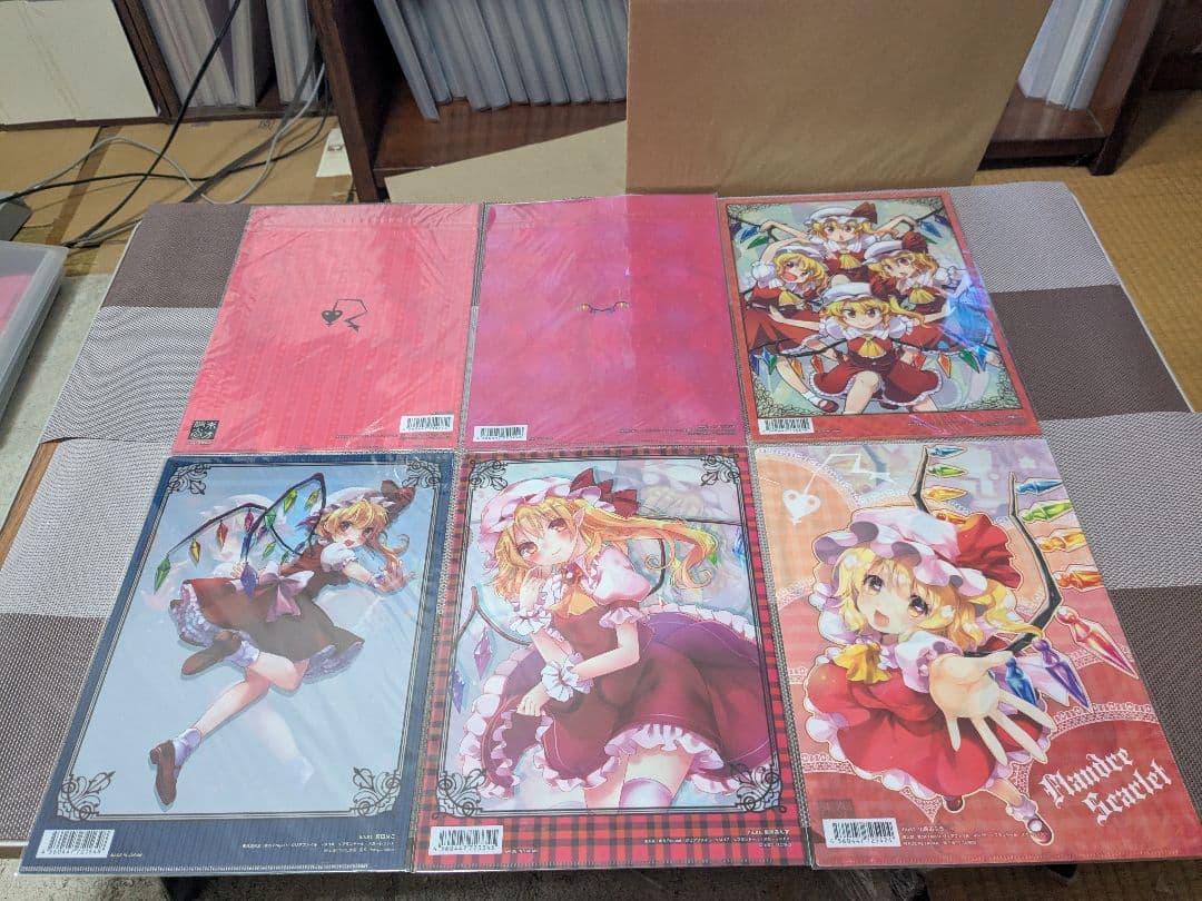 ゆりリリ　東方Project　波天宮　レミフラ クリアファイルセット