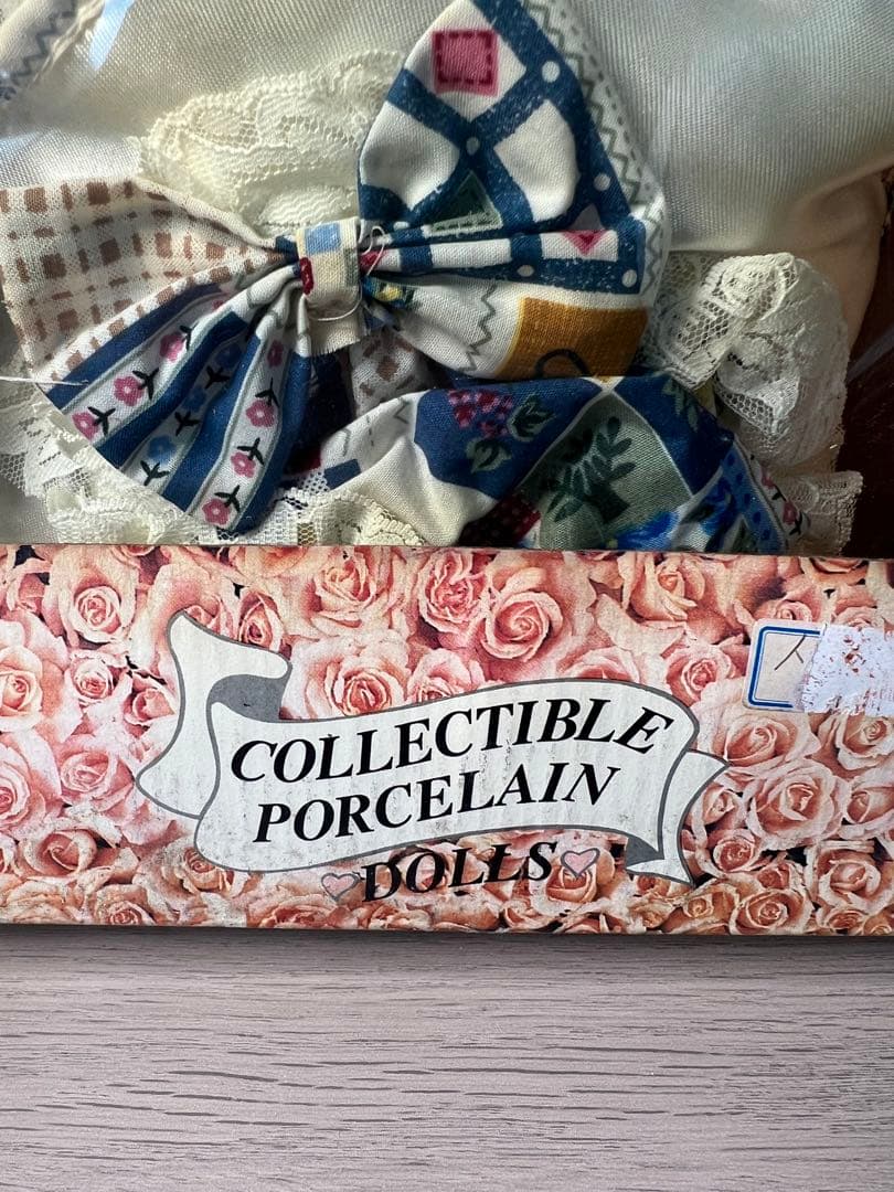 【新品・未使用】コレクターズ ポーセリンドール 西洋人形