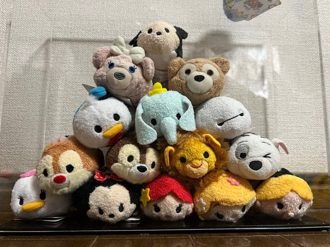 ツムツム　ディズニー　ぬいぐるみ　まとめ売り　ケース付　ツムツムケース