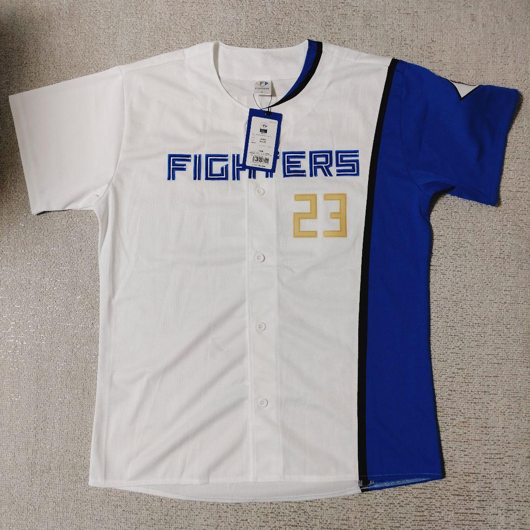 日本ハム 伏見寅威選手 直筆サイン入りユニフォーム サイズL 当選品