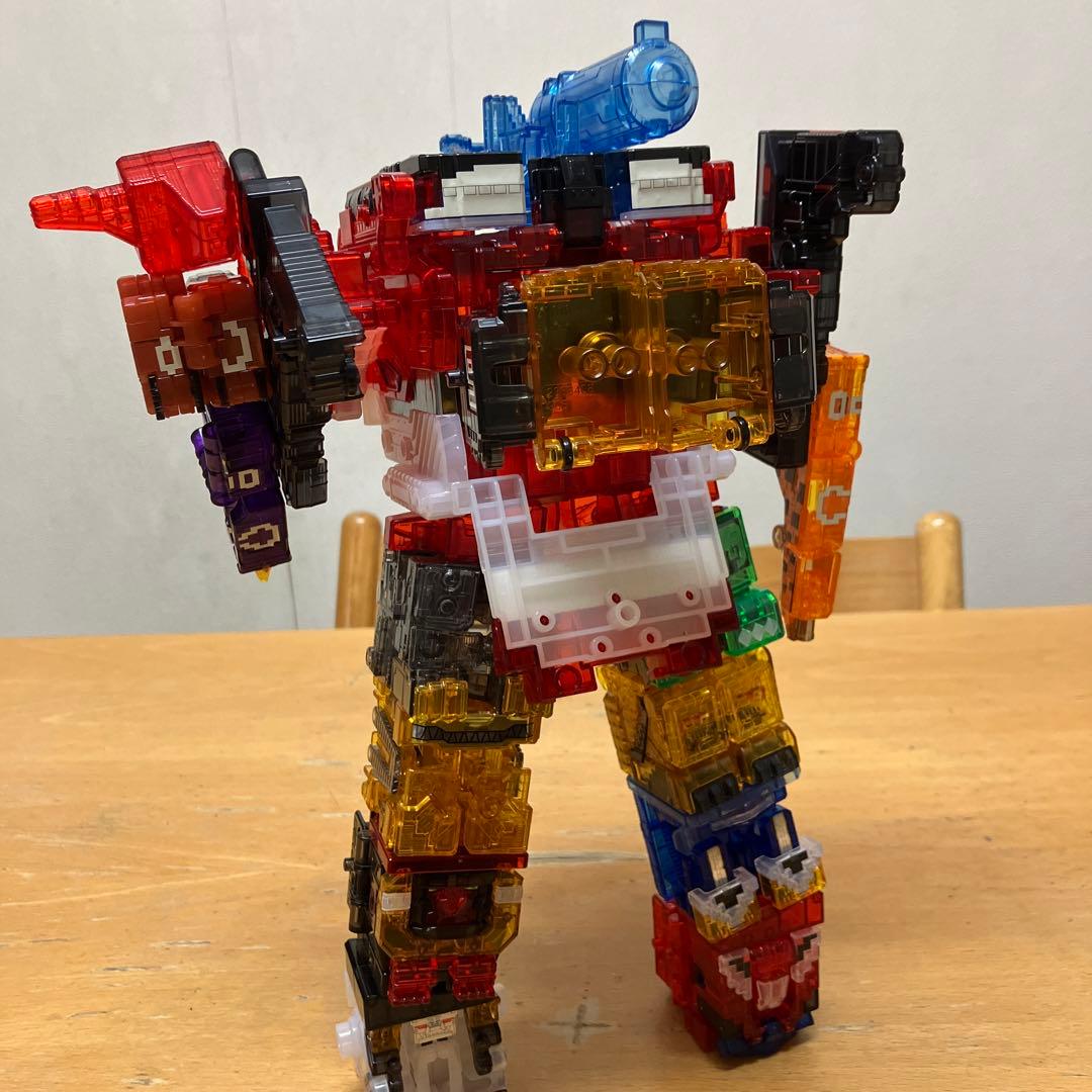 ミニプラ　動物戦隊　ジュウオウジャー　クリア　ワイルドトウサイドデカキング　食玩