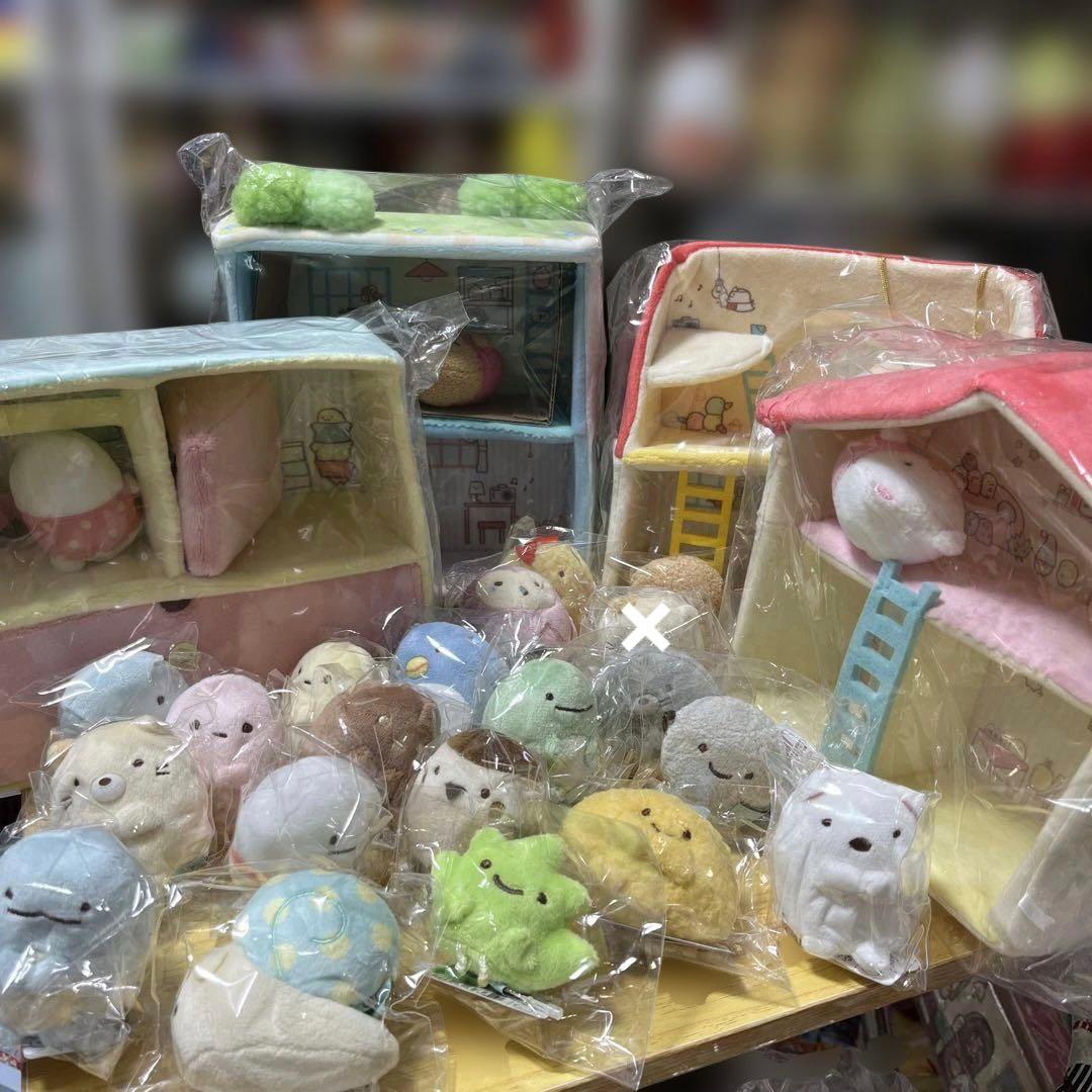 すみっコぐらし　お部屋　てのりぬいぐるみセット