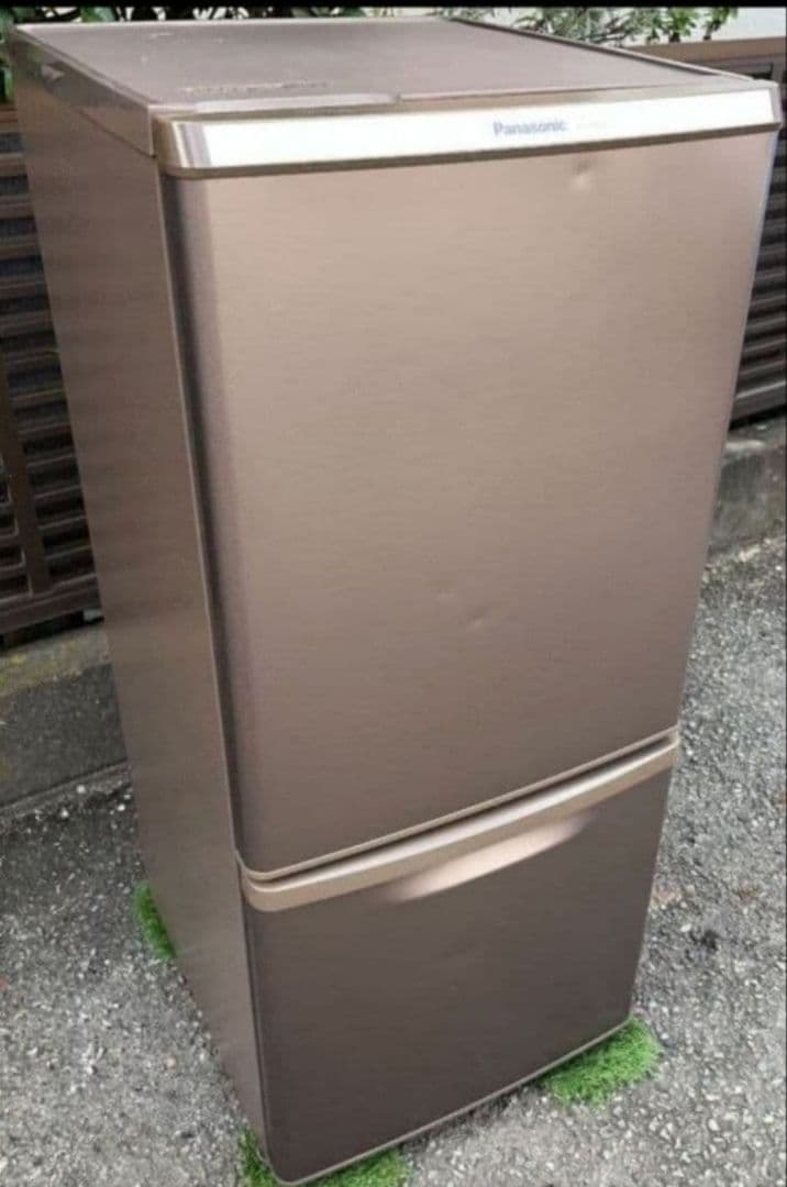 パナソニック冷蔵庫 138Lカテキン抗菌脱臭LED照明 自動霜取り機能付17年製