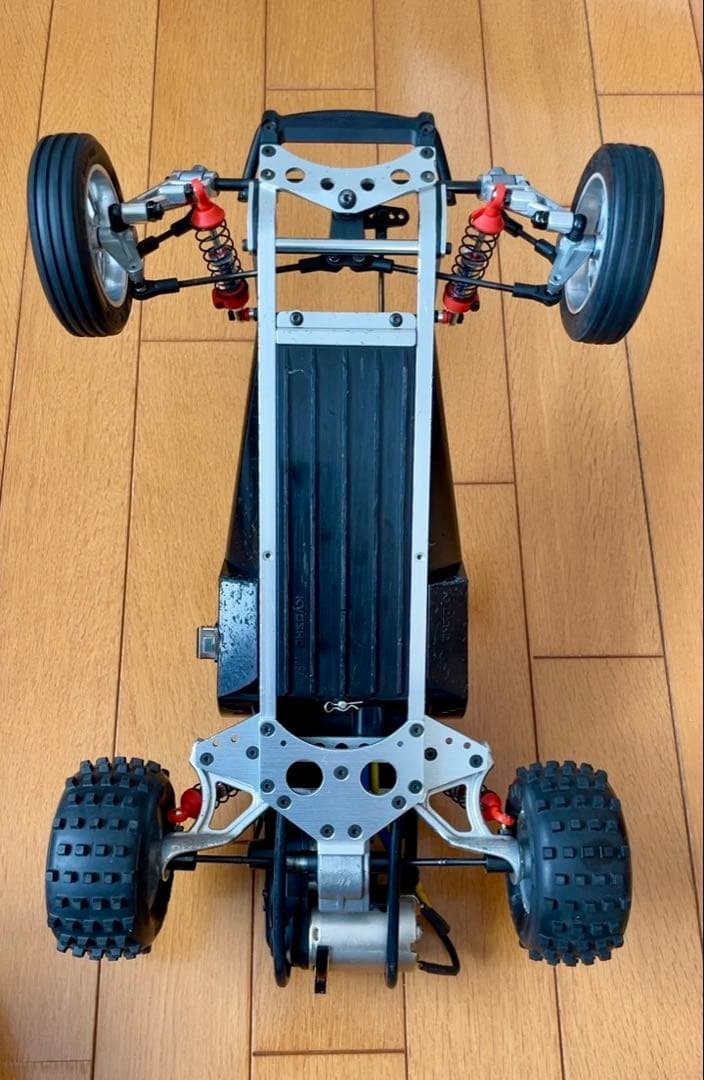 【京商】BEETLE 2014（復刻版）ESC、サーボ、モーターファン　メカ付き