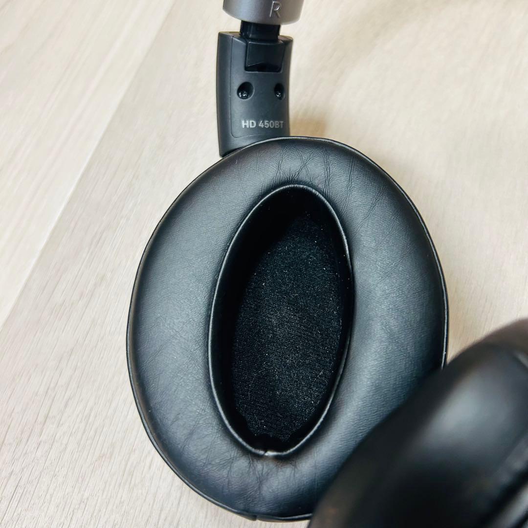 Sennheiser HD450BTワイヤレスヘッドホン ブラック