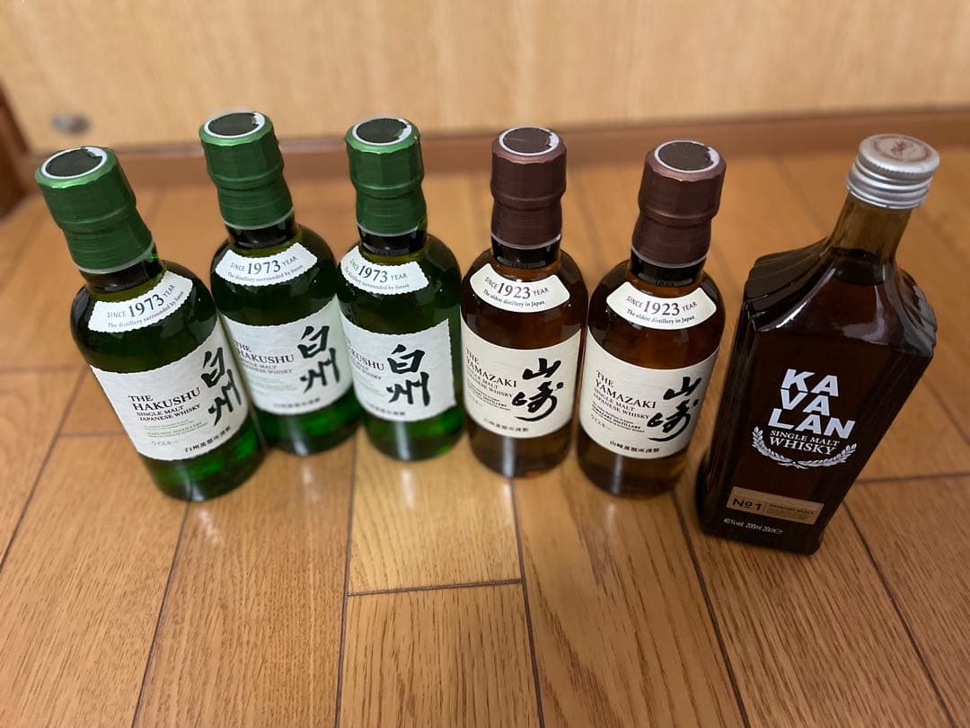 【ウイスキー】白州 山崎 余市 宮城峡 KAVALAN