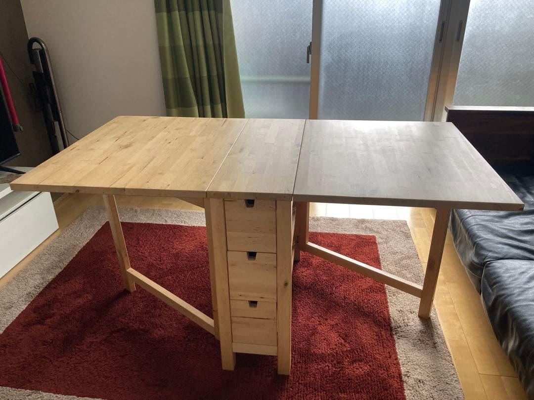 IKEA 折りたたみダイニングテーブル ノールデン NORDEN(引き取り希望)
