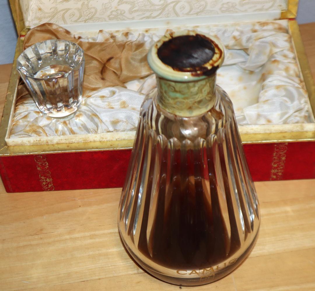 （古酒）ＣＡＭＵＳ　バカラ　デキャンター　ボトル未開栓