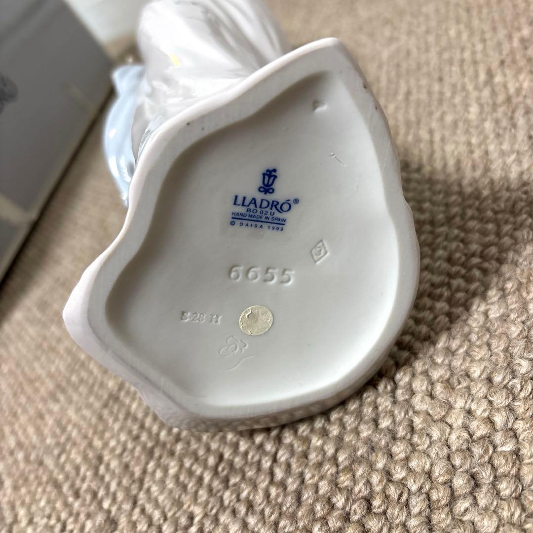 絶盤　大型　リヤドロ　LLADRO スズラン　フィギュア　置き物　工芸品