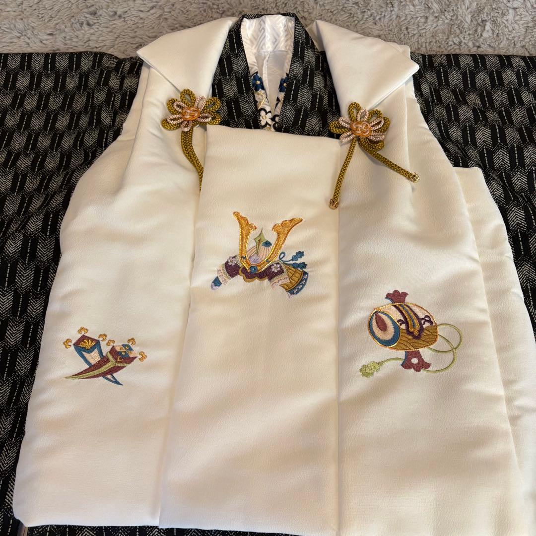 【超美品】七五三 着物セット 草履付き 3歳　男の子　被布