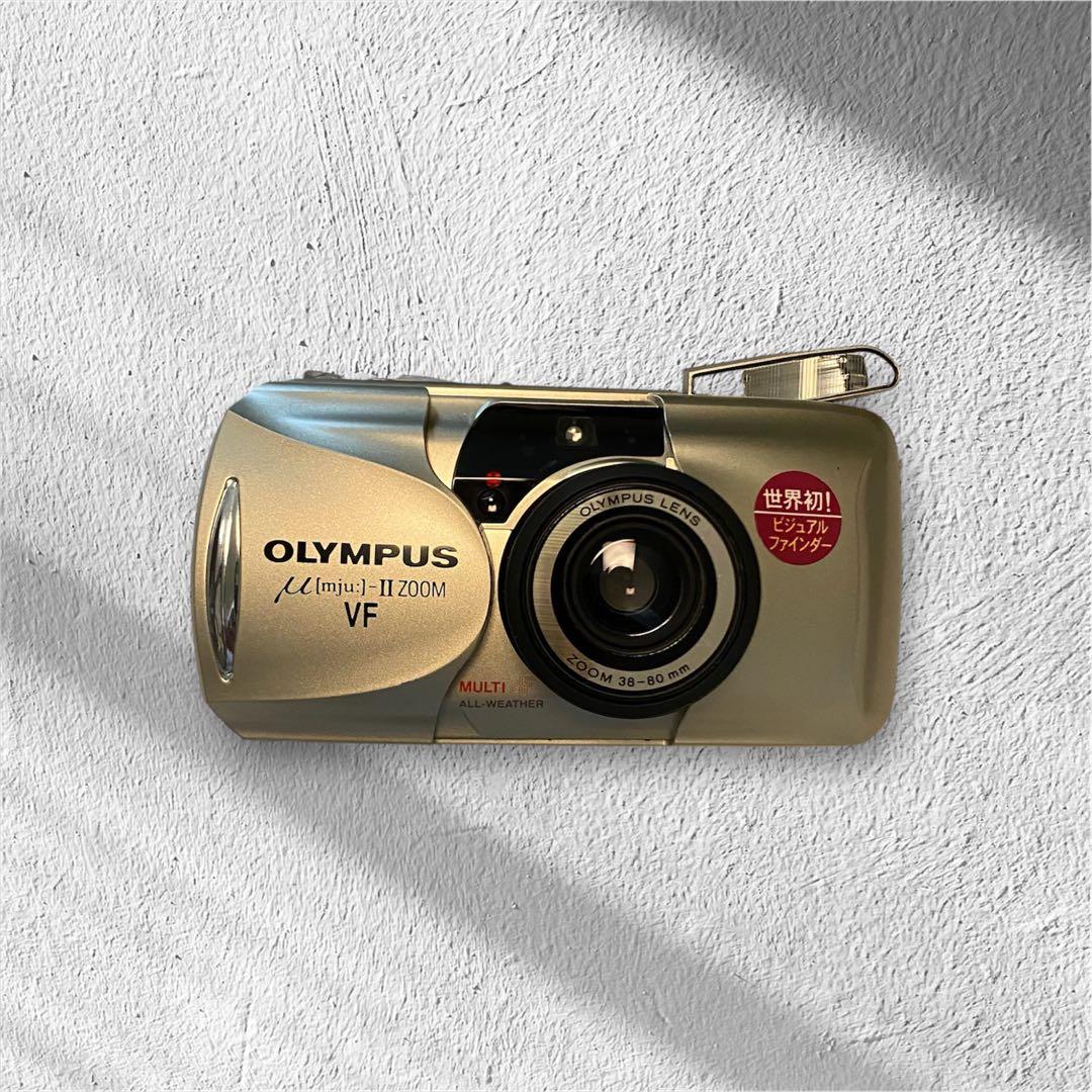 美品おすすめ☆【OLYMPUS】μⅡ ZOOM VF フィルムカメラ