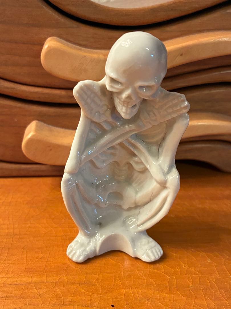 ビンテージ50s Japan スカル　髑髏　骸骨　死神　灰皿　ネイバーフッド