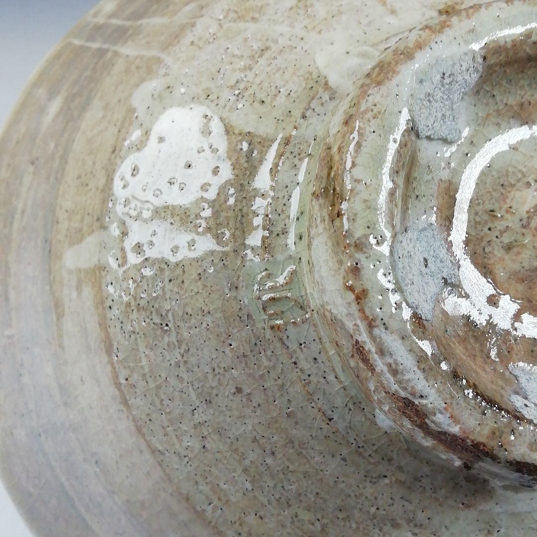 Ｔ５７９　茶碗　『粉引茶碗』『渡辺六郎』　共箱　抹茶碗　茶道具