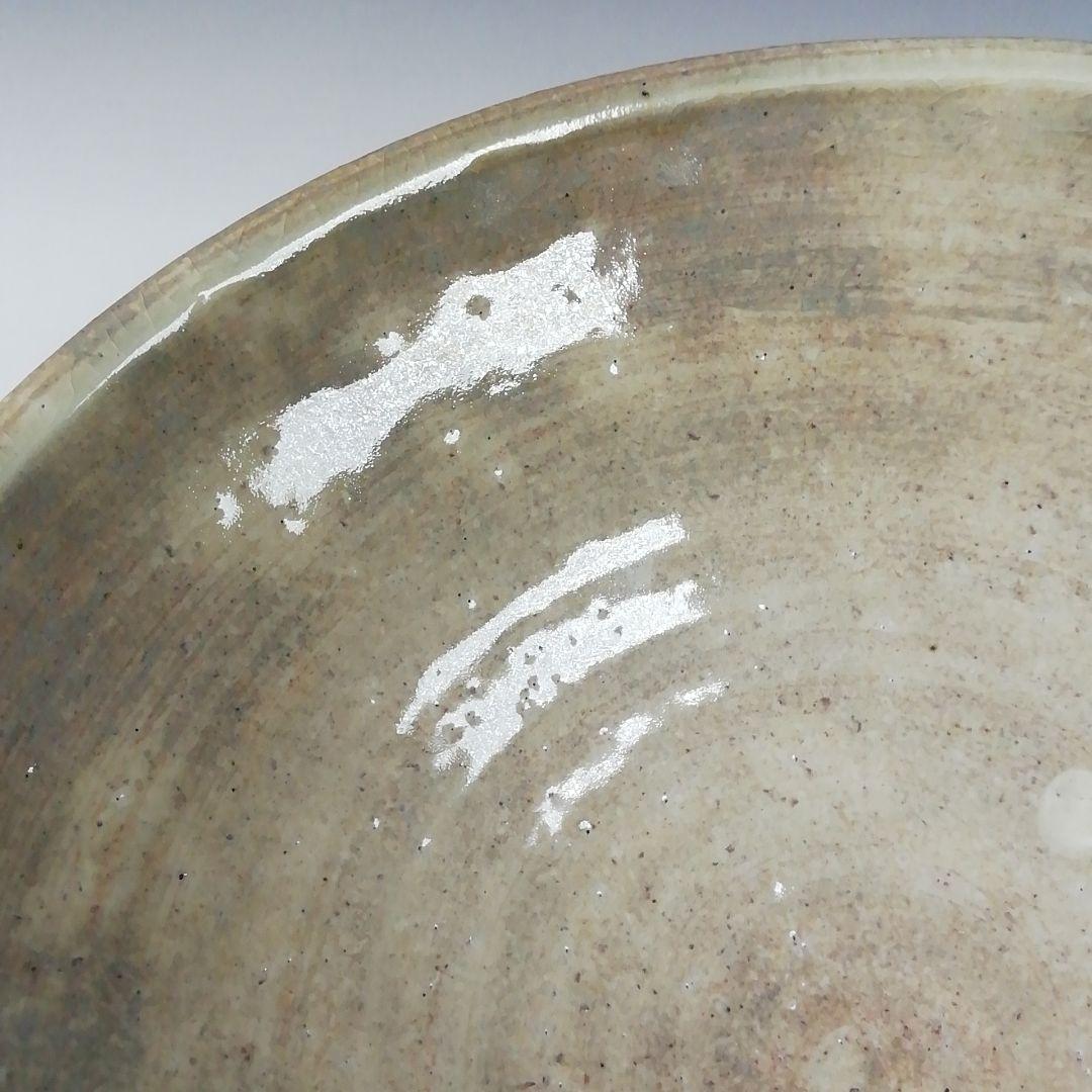 Ｔ５７９　茶碗　『粉引茶碗』『渡辺六郎』　共箱　抹茶碗　茶道具