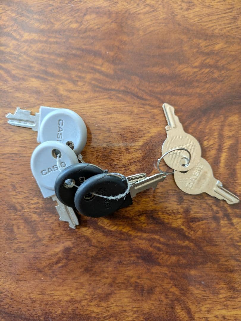 値下げ CASIO TK-110 レジスター 取扱説明書付き