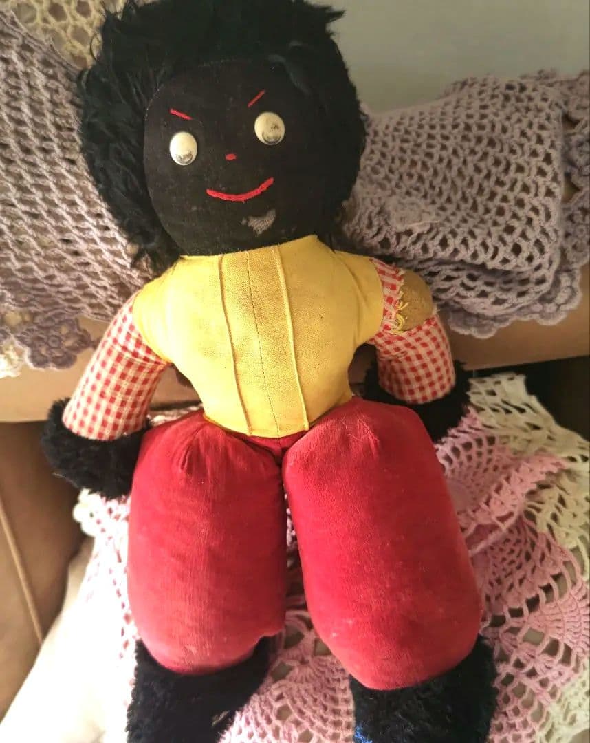 ♥アンティーク⭐ゴーリーちゃん、タグ付き〜年代感