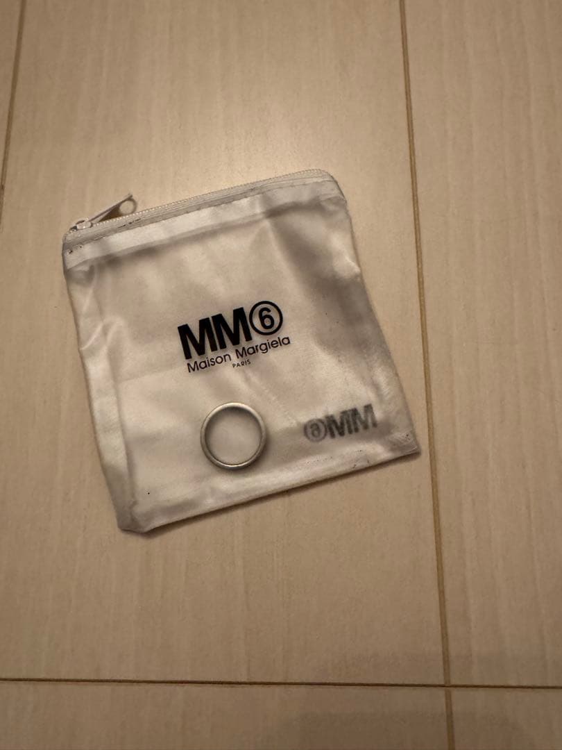 mm6 maison margiera ロゴリング Mサイズ