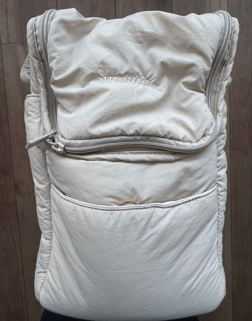 モンシェリ　軽量撥水ペットトートバッグ　Mサイズ　ベージュ（専用袋付き）