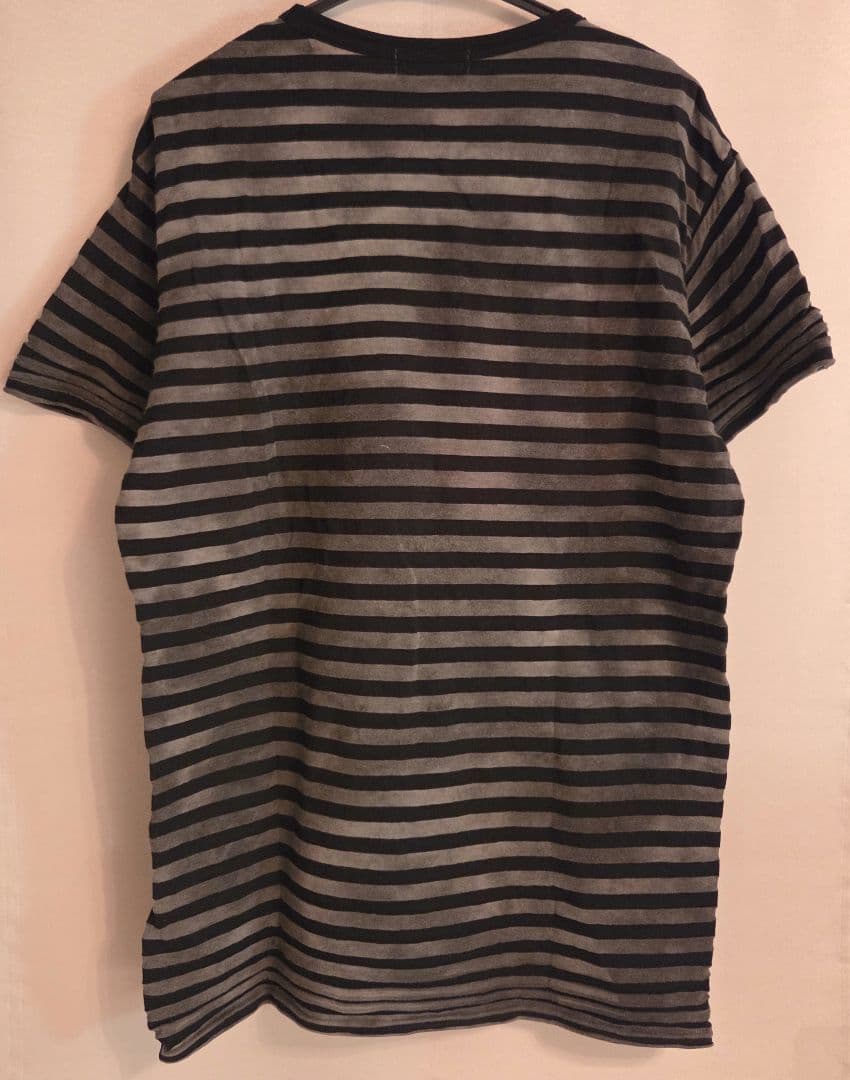 t*t様 Yohji Yamamoto ストライプ少し透けるTシャツ　Lサイズ
