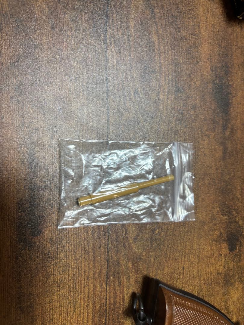 リボルバー モデルガン 黒/茶色　エンフィールドリボルバー　No.2 MK1