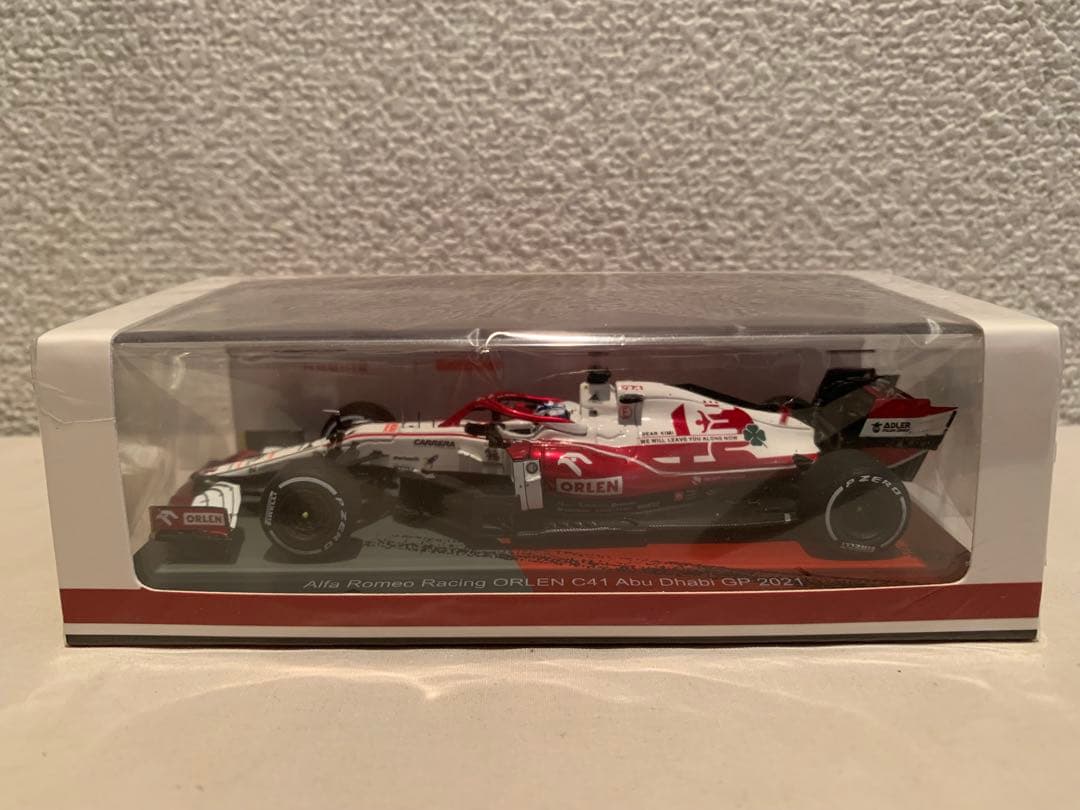 1/43 Alfa Romeo C41 K.ライコネン F1ラストレース