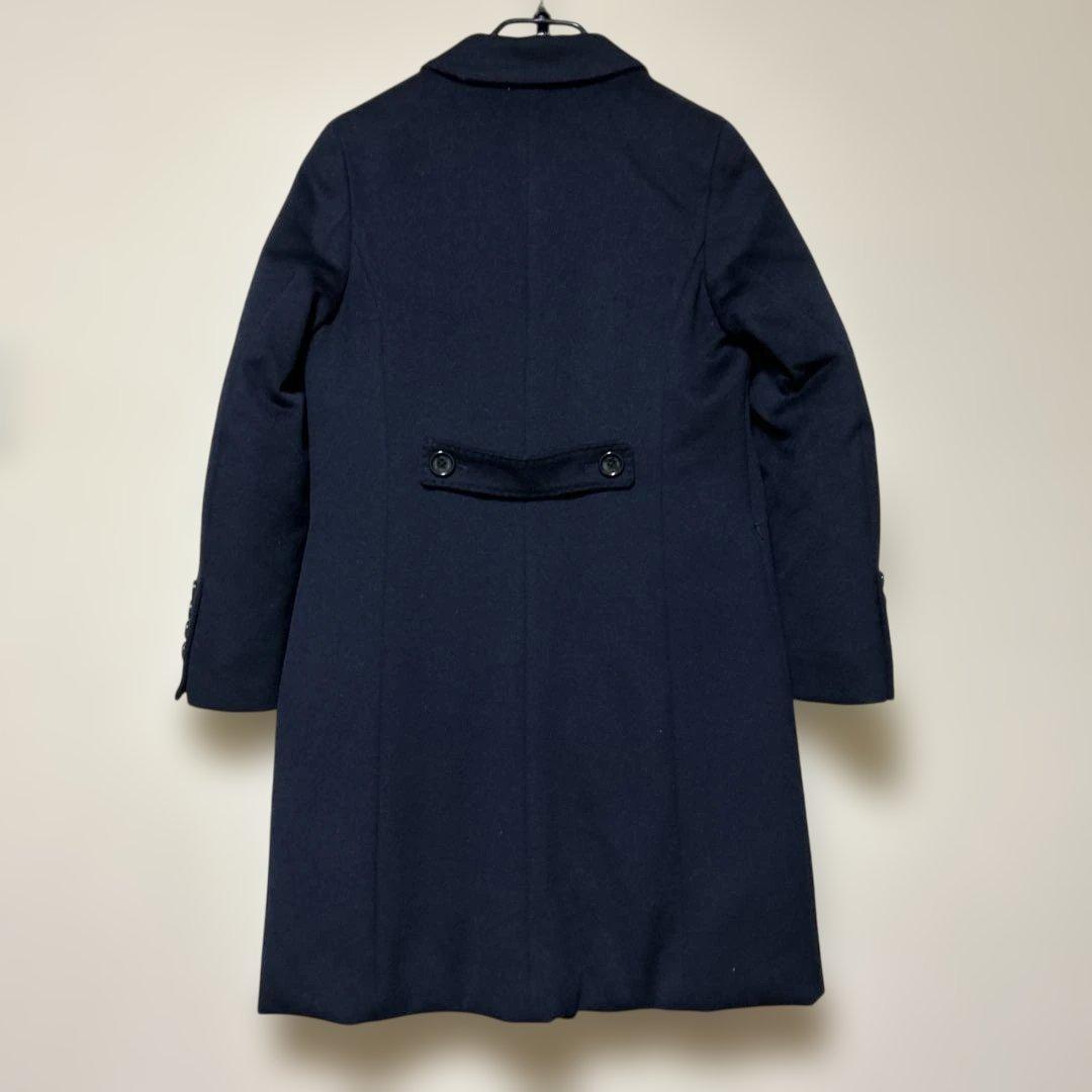 Paul Stuartポールスチュアート ネイビー　ダウン入り　チェスターコート