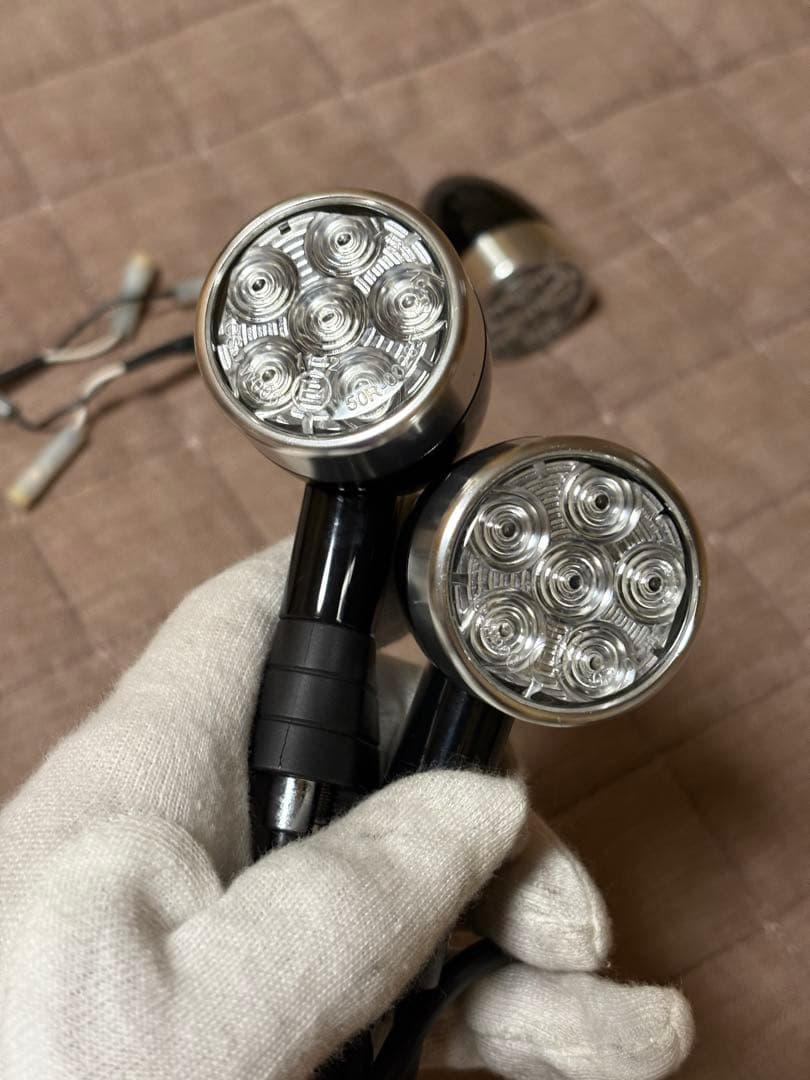 トライアンフ純正オプション　t120 LEDウインカー　セット
