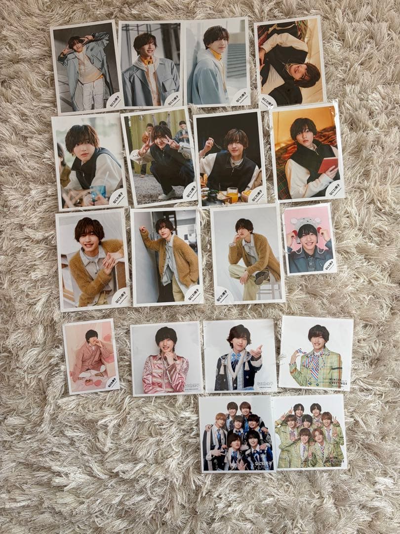 m*7様 なにわ男子道枝駿佑　公式写真173枚➕サチアレ〜スペキスソロコンプリー