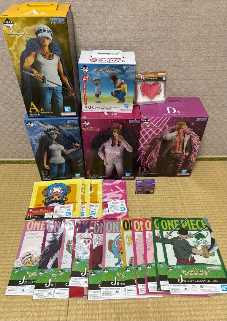 一番くじ ワンピース The Unbreakable Law セミコンプセット