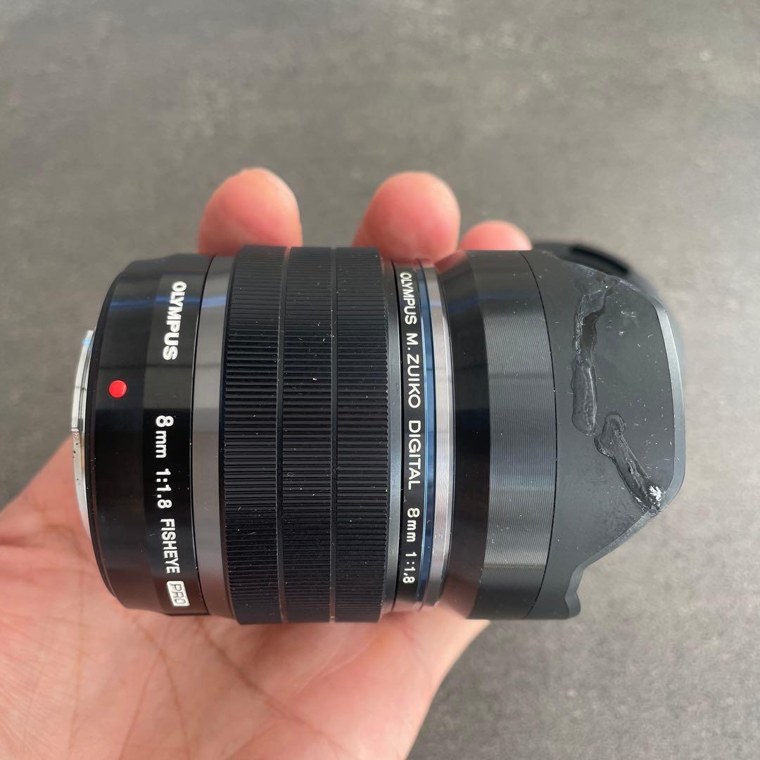 オリンパス 魚眼レンズ8mm F1.8 PRO マイクロフォーサーズ